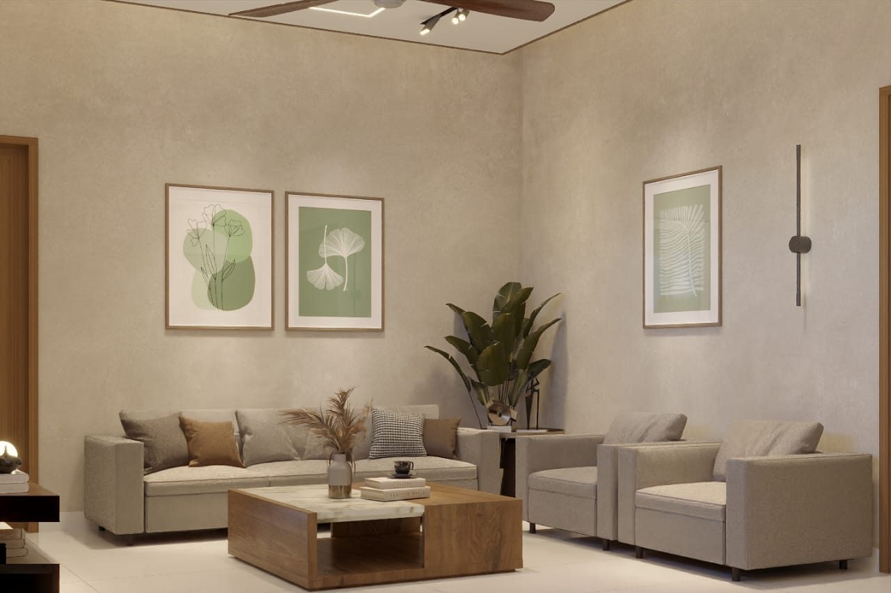 Family lounge with soft seating